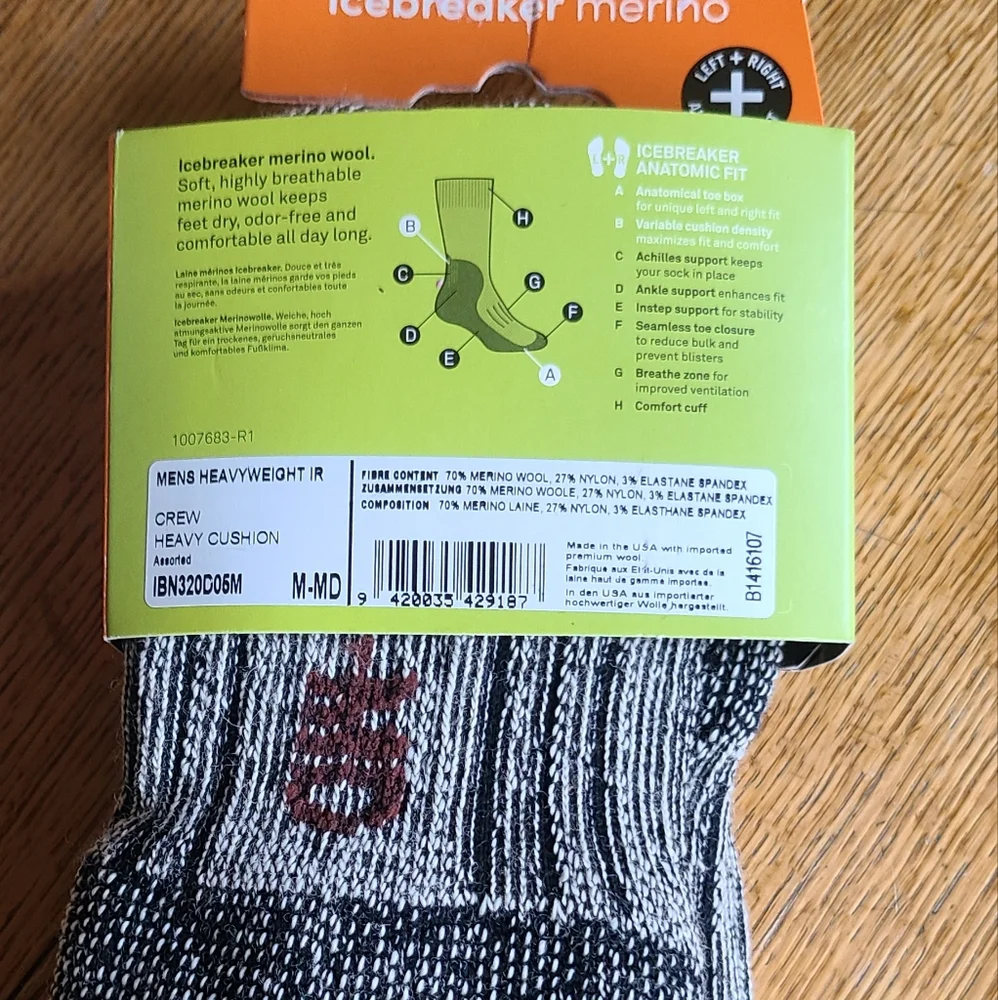 Icebreaker socks - Picture 2 of 3